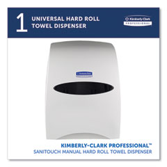 Kimberly-Clark Professional*  DISPENSER,SANITOUCH,WH  09991