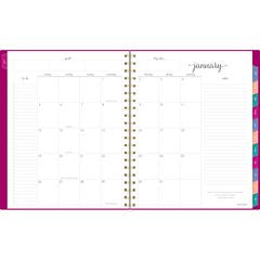 AT-A-GLANCE®  PLANNER,HARMONY WM LG BEE  109990556