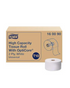 Tork Opticore Mid -size Toilet Paper Roll White T10, Universal, 2 -Ply 12 /C